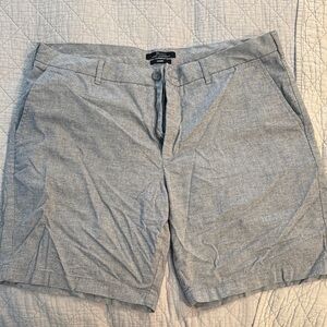 Marc Anthony Gray Flat Front Shorts